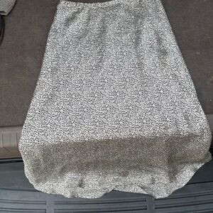 Elegant Black and White Women's Skirt